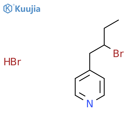 4-(2-Bromobutyl)pyridine hydrobromide structure