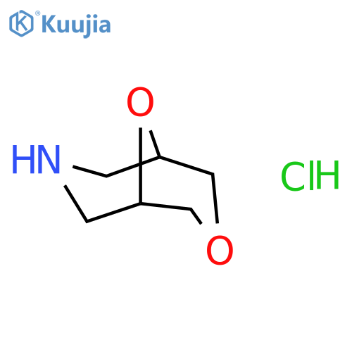3,9-dioxa-7-azabicyclo[3.3.1]nonane hydrochloride structure
