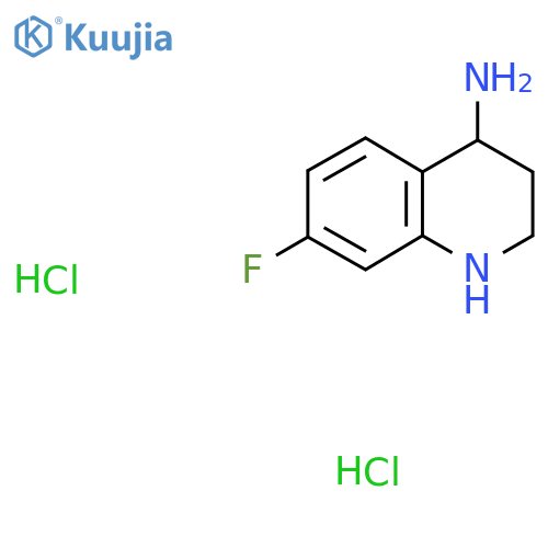 7-Fluoro-1,2,3,4-Tetrahydroquinolin-4-Amine Dihydrochloride structure
