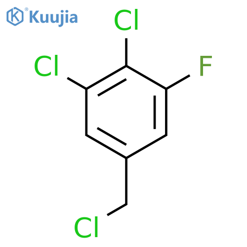 3,4-Dichloro-5-fluorobenzyl chloride structure