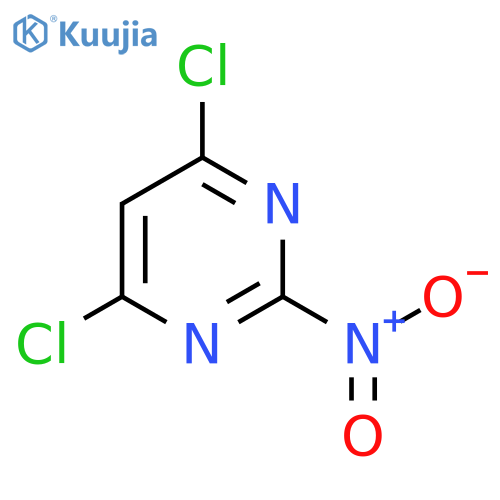 4,6-Dichloro-2-nitropyrimidine structure