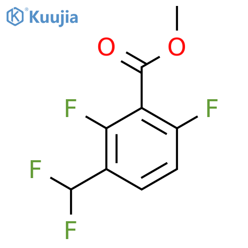 Methyl 2,6-difluoro-3-(difluoromethyl)benzoate structure