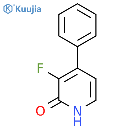 3-fluoro-4-phenyl-1H-pyridin-2-one structure