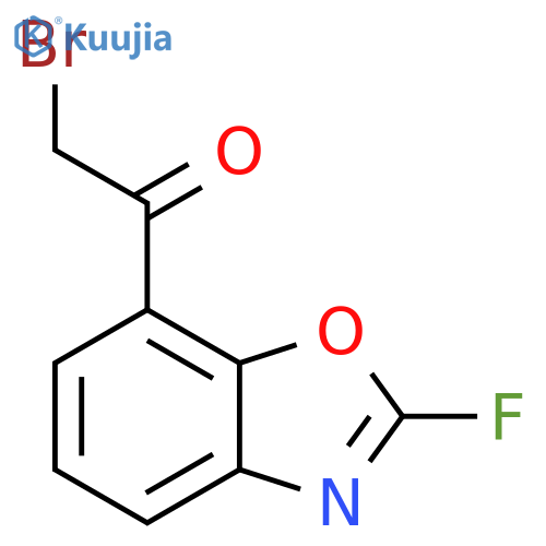 7-(2-Bromoacetyl)-2-fluorobenzo[d]oxazole structure