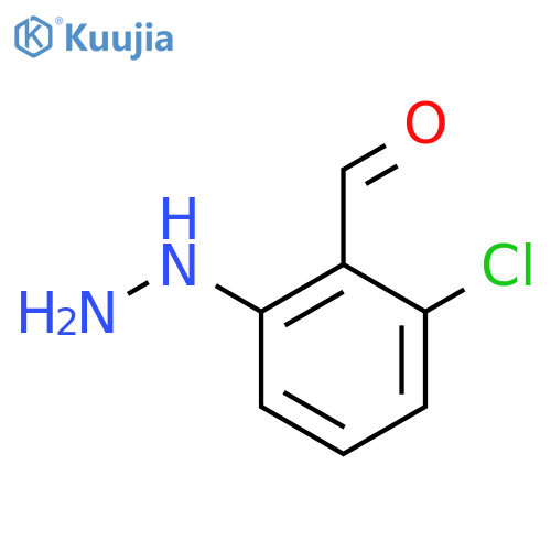 3-Chloro-2-formylphenylhydrazine structure