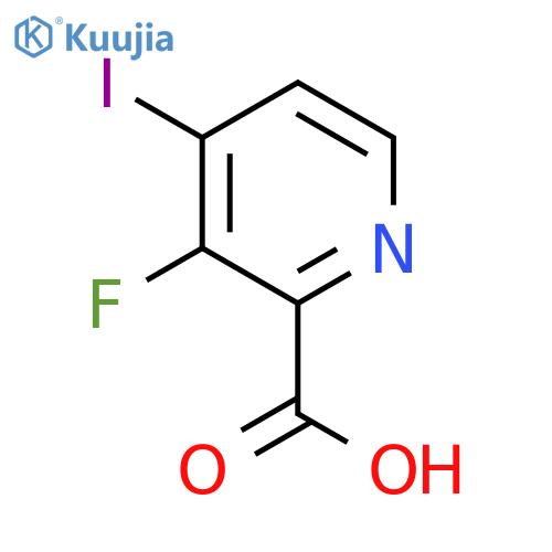 3-Fluoro-4-iodopicolinic acid structure