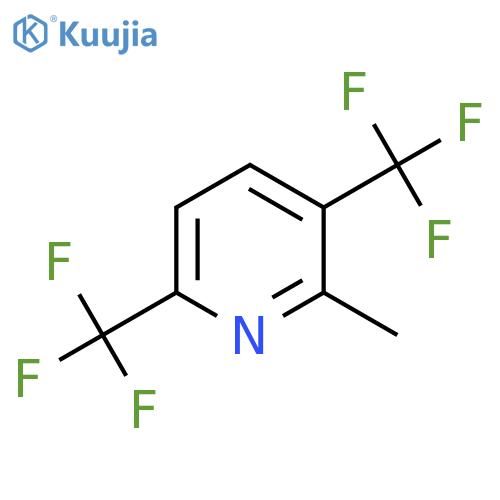 3,6-Bis(trifluoromethyl)-2-methylpyridine structure