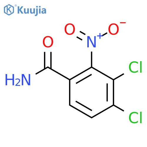 3,4-Dichloro-2-nitrobenzamide structure