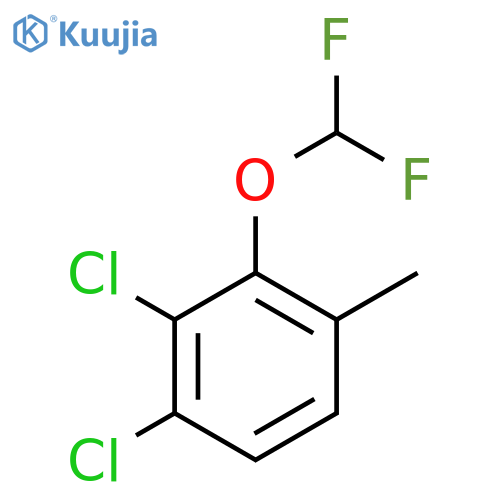 3,4-Dichloro-2-(difluoromethoxy)toluene structure