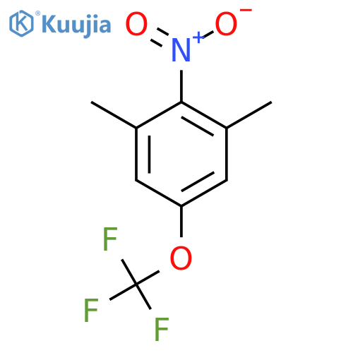 1,3-Dimethyl-2-nitro-5-(trifluoromethoxy)benzene structure