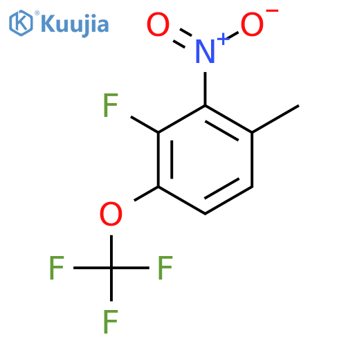 3-Fluoro-2-nitro-4-(trifluoromethoxy)toluene structure