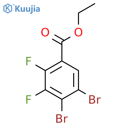 Ethyl 4,5-dibromo-2,3-difluorobenzoate structure