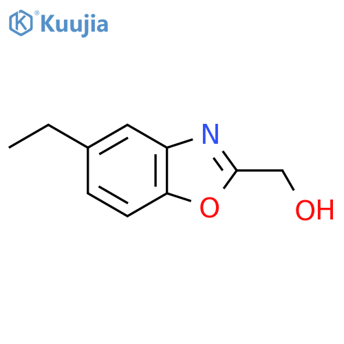 5-Ethylbenzo[d]oxazole-2-methanol structure