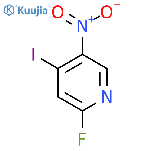 2-Fluoro-4-iodo-5-nitropyridine structure