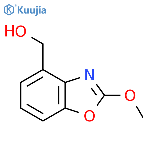 2-Methoxybenzo[d]oxazole-4-methanol structure