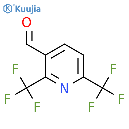 2,6-Bis(trifluoromethyl)nicotinaldehyde structure