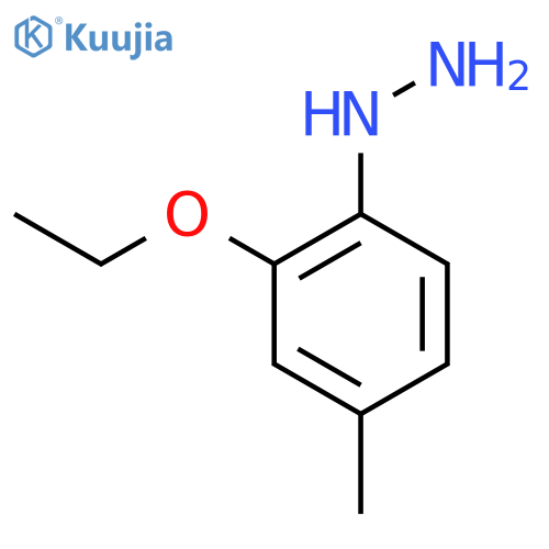 2-Ethoxy-4-methylphenylhydrazine structure