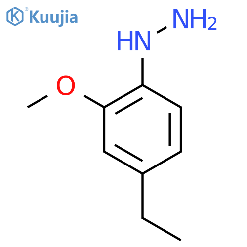 4-Ethyl-2-methoxyphenylhydrazine structure