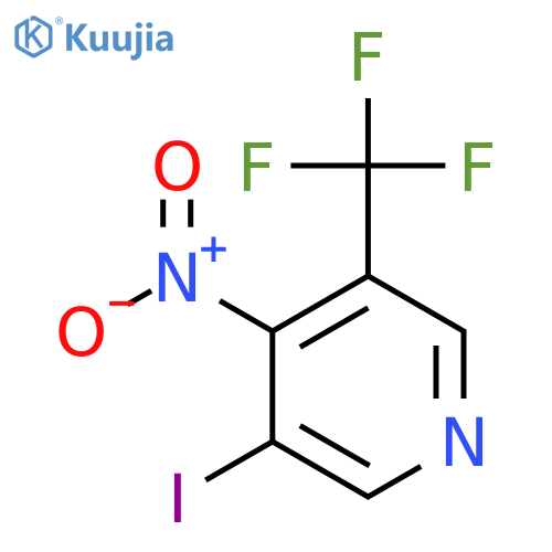 3-Iodo-4-nitro-5-(trifluoromethyl)pyridine structure