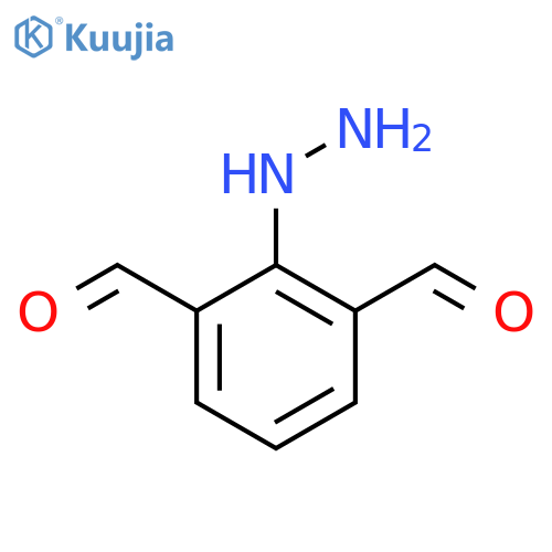 2,6-Diformylphenylhydrazine structure