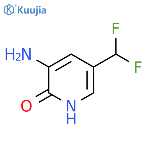 3-Amino-5-(difluoromethyl)-2-hydroxypyridine structure