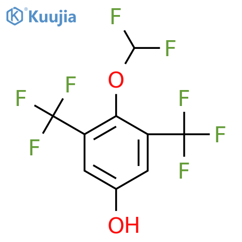 3,5-Bis(trifluoromethyl)-4-(difluoromethoxy)phenol structure