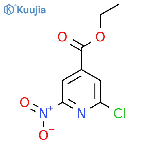 Ethyl 2-chloro-6-nitroisonicotinate structure