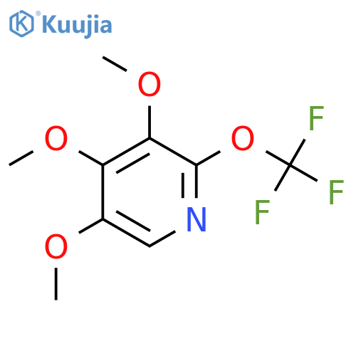 2-(Trifluoromethoxy)-3,4,5-trimethoxypyridine structure