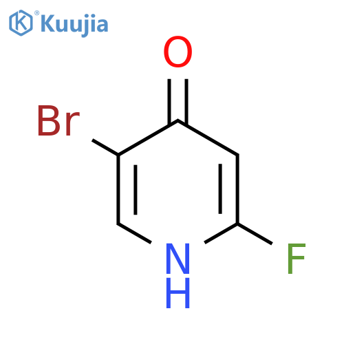 5-Bromo-2-fluoropyridin-4-ol structure