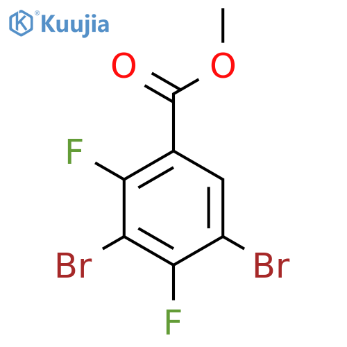 Methyl 3,5-dibromo-2,4-difluorobenzoate structure