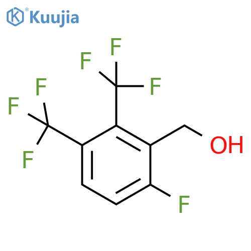 2,3-Bis(trifluoromethyl)-6-fluorobenzyl alcohol structure