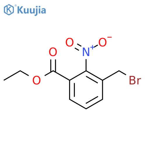 Ethyl 3-bromomethyl-2-nitrobenzoate structure