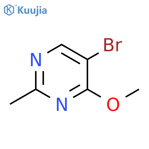 5-bromo-4-methoxy-2-methylpyrimidine structure