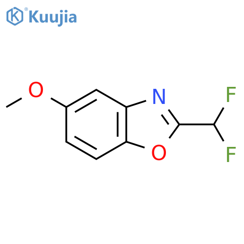 2-(Difluoromethyl)-5-methoxybenzo[d]oxazole structure