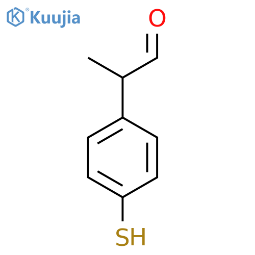 4-Mercaptophenylpropanal structure