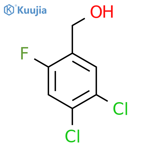 4,5-Dichloro-2-fluorobenzyl alcohol structure