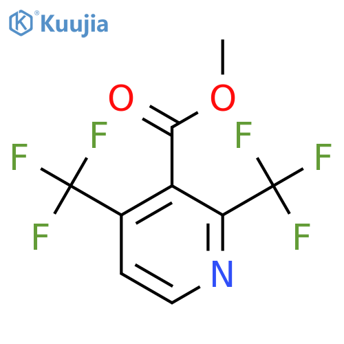 Methyl 2,4-bis(trifluoromethyl)nicotinate structure