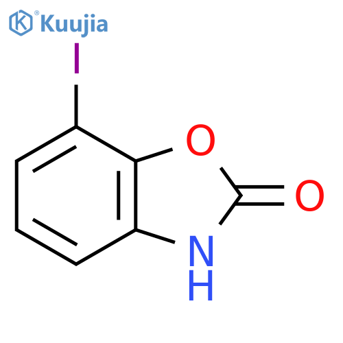 2-Hydroxy-7-iodobenzo[d]oxazole structure
