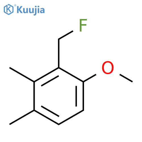 3,4-Dimethyl-2-(fluoromethyl)anisole structure