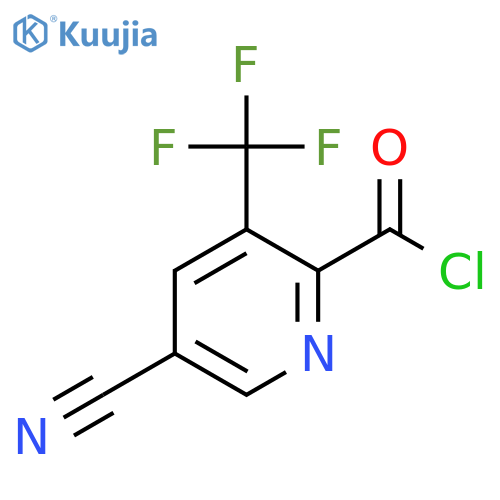 5-Cyano-3-(trifluoromethyl)picolinoyl chloride structure