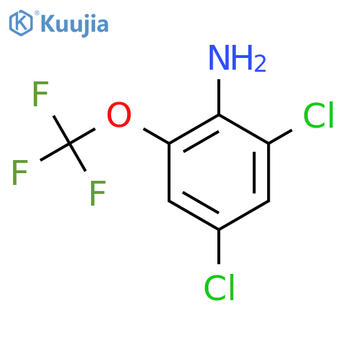 2,4-Dichloro-6-(trifluoromethoxy)aniline structure