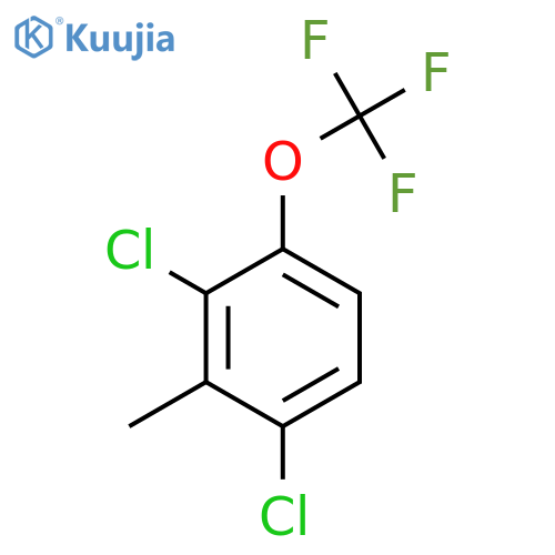2,6-Dichloro-3-(trifluoromethoxy)toluene structure
