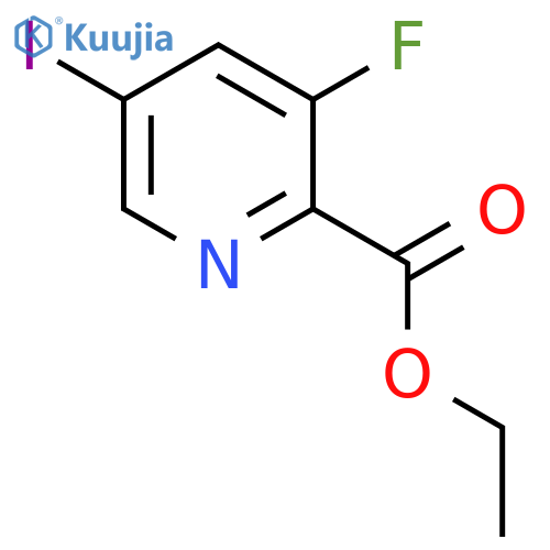 Ethyl 3-fluoro-5-iodopicolinate structure