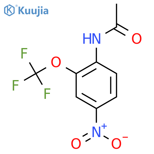 4'-Nitro-2'-(trifluoromethoxy)acetanilide structure