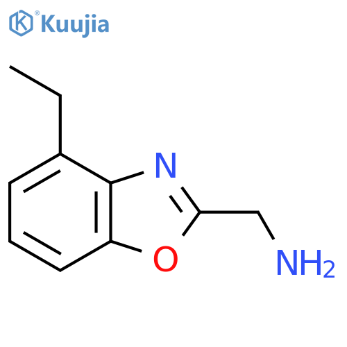 2-(Aminomethyl)-4-ethylbenzo[d]oxazole structure
