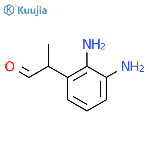 2,3-Diaminophenylpropanal structure