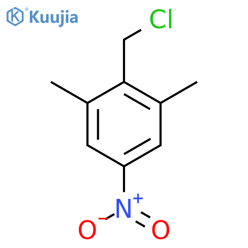 2,6-Dimethyl-4-nitrobenzyl chloride structure