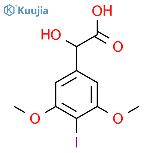 3,5-Dimethoxy-4-iodomandelic acid structure