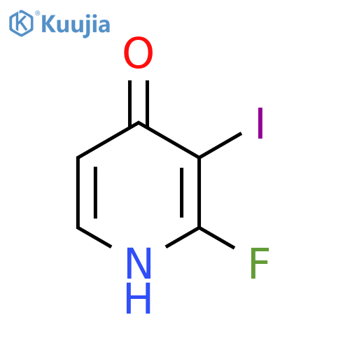 2-Fluoro-4-hydroxy-3-iodopyridine structure