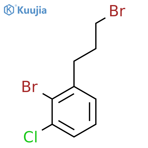 2-Bromo-3-(3-bromopropyl)chlorobenzene structure